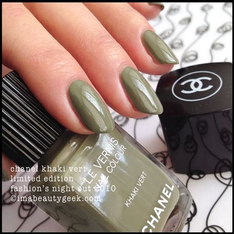 chanel khaki vert nail polish buy online